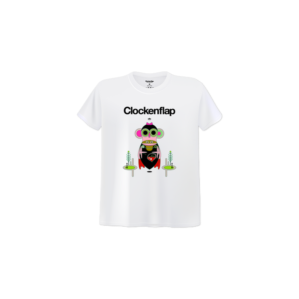 2024 Clockenflap Graphic Lineup Tee – Bob