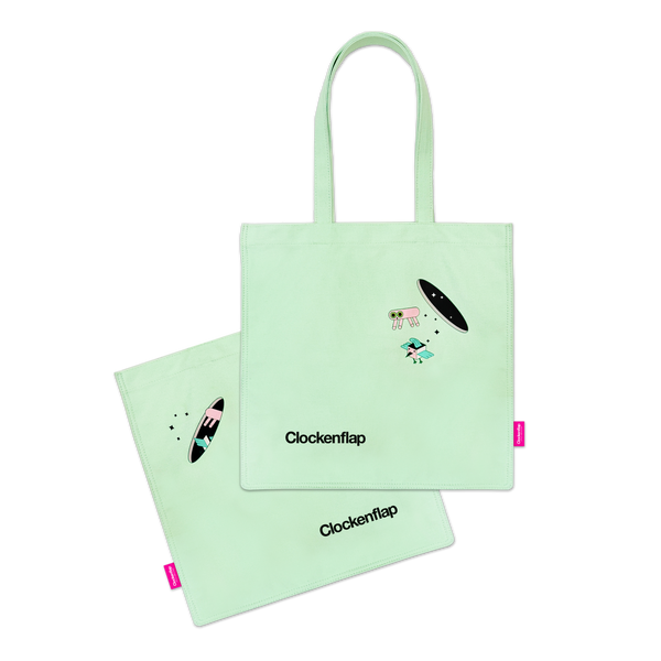 2024 Clockenflap Tote Bag – Green