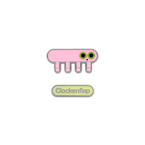 2024 Clockenflap Clip Set – Terry Pinky & Logo