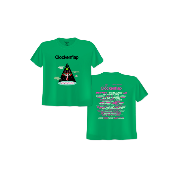 2024 Clockenflap Kids Graphic Lineup Tee – The Mountain